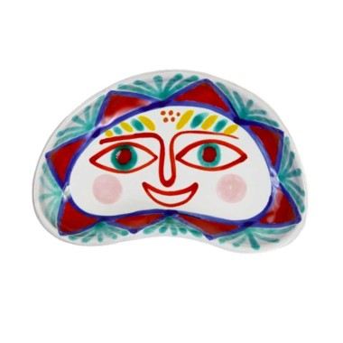 Sicilian handmade Half Moon Tray Salina MZL20SA de simone pottery Sicilian handmade Half Moon Tray Salina MZL20SA de simone pottery